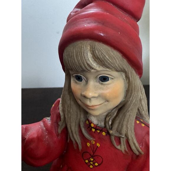 Carl Larsson Britta Apple Girl & Brother Candle Holder Candy Designs Norway - Picture 4 of 16